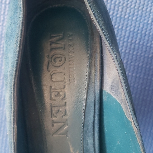 HP. ALEXANDER Mcqueen Mohawk Skull Head Platform Heels - Picture 13 of 15